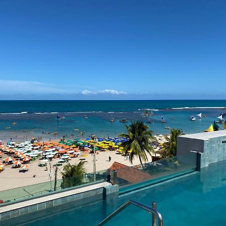 Flat Beira Mar Com Varanda Em Порту-де-Галиньяш Экстерьер фото