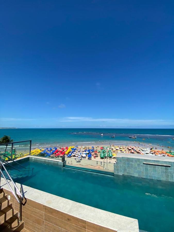 Flat Beira Mar Com Varanda Em Порту-де-Галиньяш Экстерьер фото